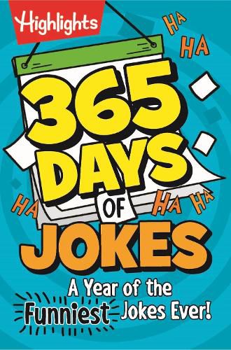 Cover image for 365 Days of Jokes: A Year of the Funniest Jokes Ever!