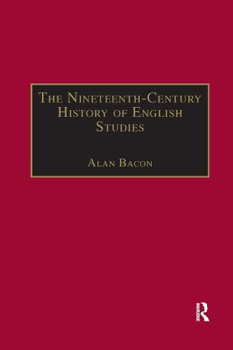 Cover image for The Nineteenth-Century History of English Studies