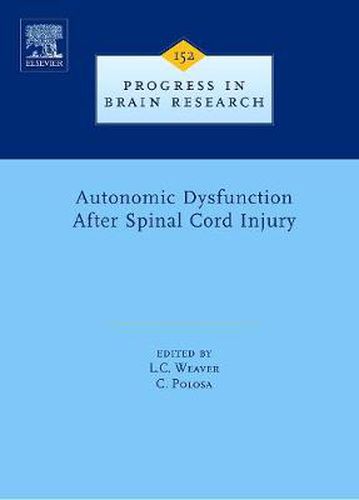 Cover image for Autonomic Dysfunction After Spinal Cord Injury