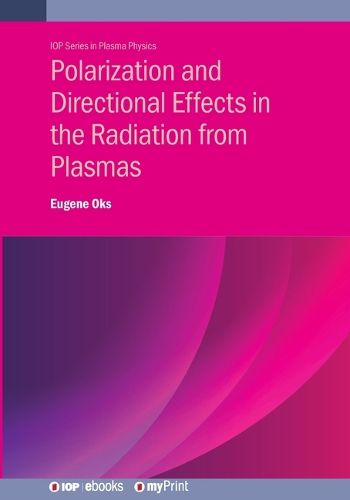 Cover image for Polarization and Directional Effects in the Radiation from Plasmas