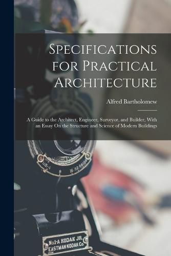 Cover image for Specifications for Practical Architecture