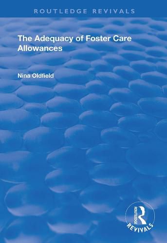 Cover image for The Adequacy of Foster Care Allowances