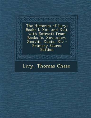 Cover image for The Histories of Livy