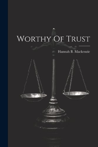 Cover image for Worthy Of Trust