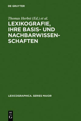 Lexikografie, Ihre Basis- Und Nachbarwissenschaften: (Englische) Woerterbucher Zwischen >Common Sense