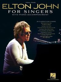 Cover image for Elton John for Singers: With Piano Accompaniment