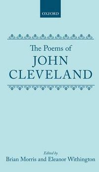 Cover image for The Poems of John Cleveland