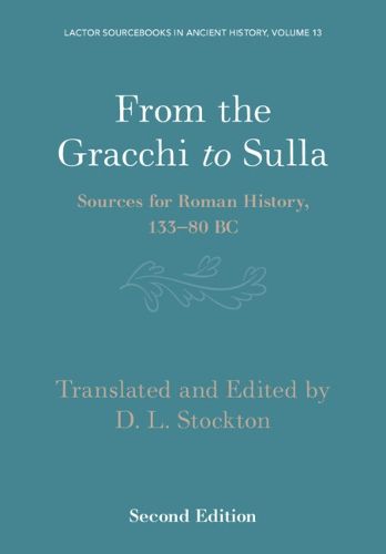 Cover image for From the Gracchi to Sulla