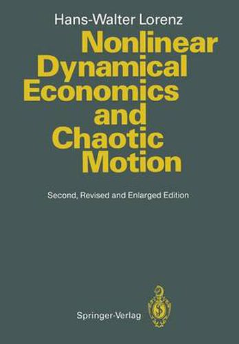 Cover image for Nonlinear Dynamical Economics and Chaotic Motion