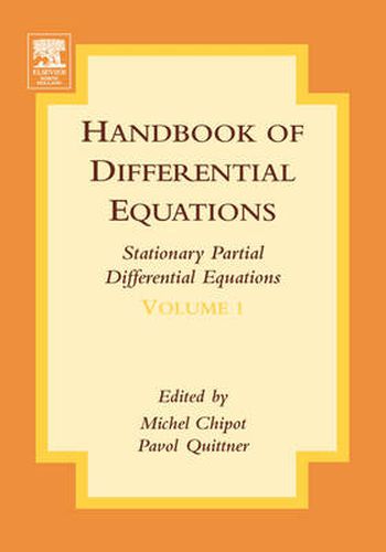 Cover image for Handbook of Differential Equations: Stationary Partial Differential Equations