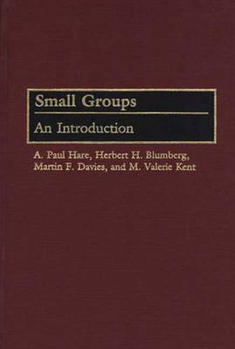 Small Groups: An Introduction