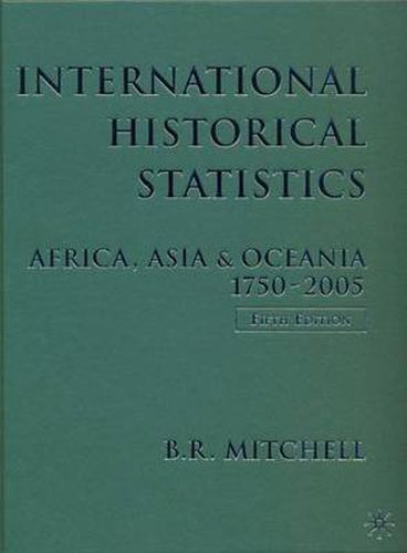 International Historical Statistics: 1750-2005: Africa, Asia and Oceania