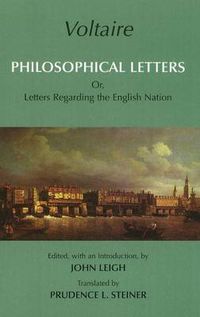 Cover image for Philosophical Letters: Or, Letters Regarding the English Nation