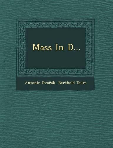 Cover image for Mass in D...