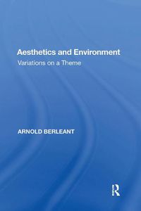 Cover image for Aesthetics and Environment: Variations on a Theme