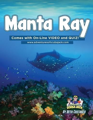 Cover image for Manta Ray Activity Workbook For Kids