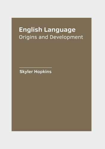 Cover image for English Language: Origins and Development