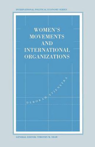 Cover image for Women's Movements and International Organizations
