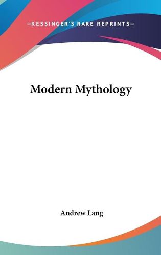 Cover image for Modern Mythology