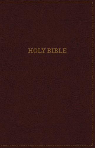 Cover image for KJV, Thinline Bible, Large Print, Leathersoft, Burgundy, Thumb Indexed, Red Letter, Comfort Print: Holy Bible, King James Version