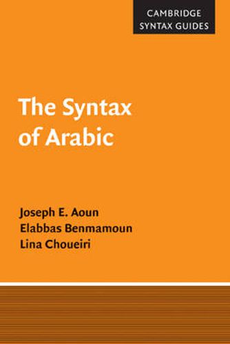 Cover image for The Syntax of Arabic