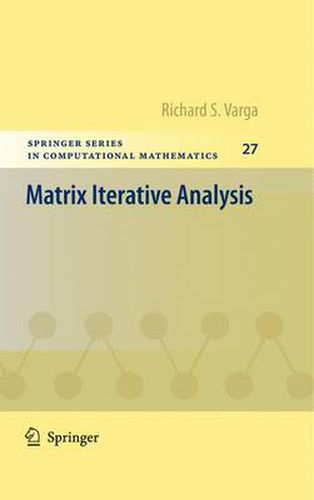 Cover image for Matrix Iterative Analysis