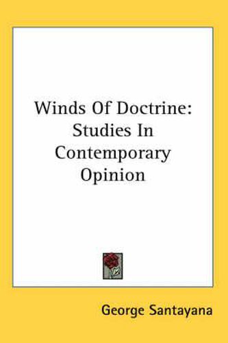 Cover image for Winds of Doctrine: Studies in Contemporary Opinion