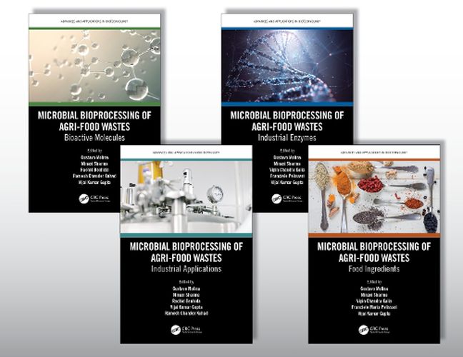 Cover image for Microbial Bioprocessing of Agri-Food Wastes, Four-Volume Set