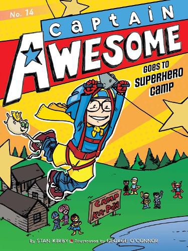 Cover image for Captain Awesome Goes to Superhero Camp