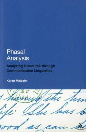 Cover image for Phasal Analysis: Analysing Discourse through Communication Linguistics