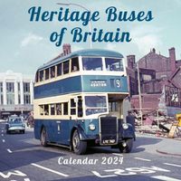 Cover image for Heritage Buses of Britain Calendar 2024
