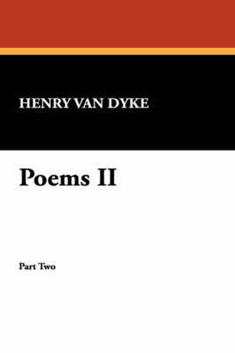 Cover image for Poems II