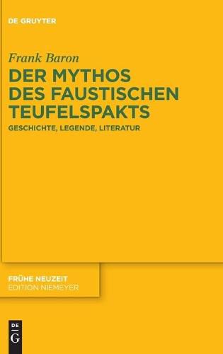 Cover image for Der Mythos Des Faustischen Teufelspakts: Geschichte, Legende, Literatur