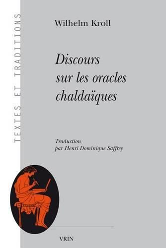 Cover image for Discours Sur Les Oracles Chaldaiques
