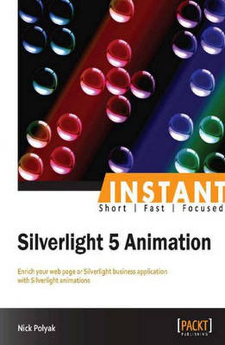 Cover image for Instant Silverlight 5 Animation