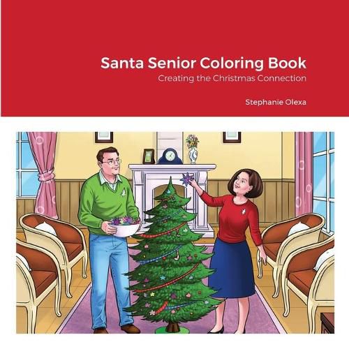 Cover image for Santa Senior Coloring Book