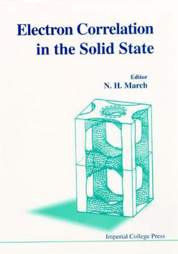 Cover image for Electron Correlations In The Solid State