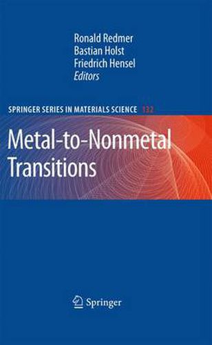 Cover image for Metal-to-Nonmetal Transitions