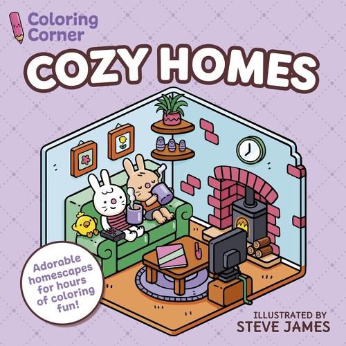 Cover image for Coloring Corner: Cozy Homes