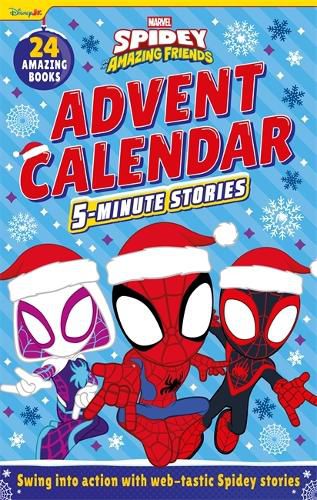 Cover image for Marvel Spidey and his Amazing Friends: Advent Calendar 5-Minute Stories