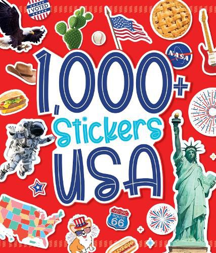 Cover image for 1,000 Stickers: USA