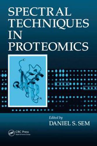 Cover image for Spectral Techniques In Proteomics