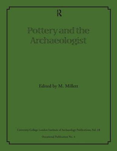 Pottery and the Archaeologist