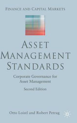 Cover image for Asset Management Standards: Corporate Governance for Asset Management