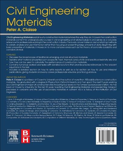 Cover image for Civil Engineering Materials