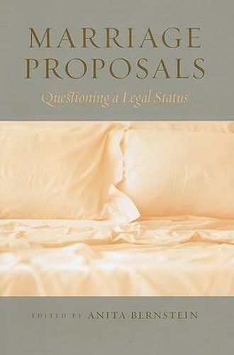 Cover image for Marriage Proposals: Questioning a Legal Status