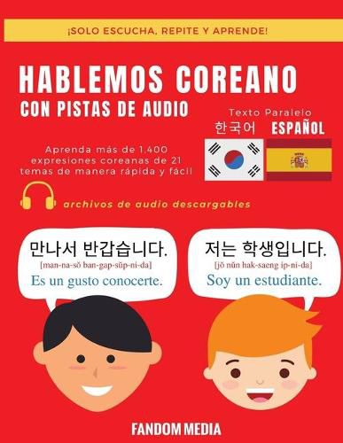 Cover image for Hablemos Coreano - Con Pistas de Audio