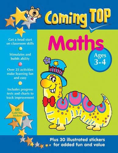 Cover image for Coming Top: Maths - Ages 3-4