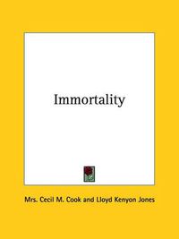 Cover image for Immortality