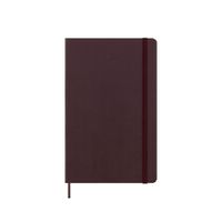 Cover image for Moleskine 2024 Weekly Notebook Diary - Large Burgundy Red Hard Cover 